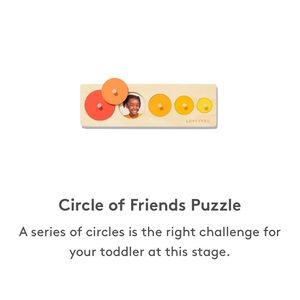 Lovevery Circle of Friends from the Babbler Playkit